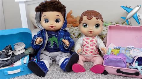 abby and drake videos|baby alive packing for vacation.